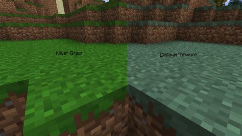 Nicer Grass Minecraft Texture Pack