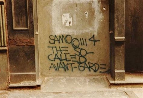 Jean-Michel Basquiat SAMO, the so-called avant-garde | Jean michel ...