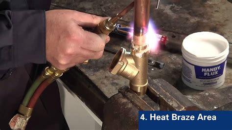 Brazing Copper to Brass with Sil-Fos® - YouTube