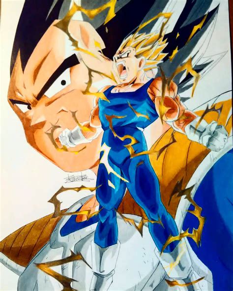 Majin Vegeta Final Explosion by FrancescoBaio31 on DeviantArt