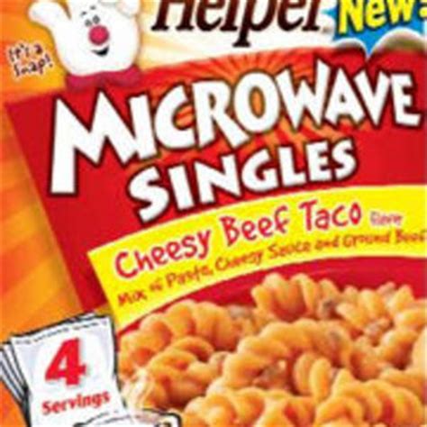 Betty Crocker Hamburger Helper Microwave Singles Reviews – Viewpoints.com