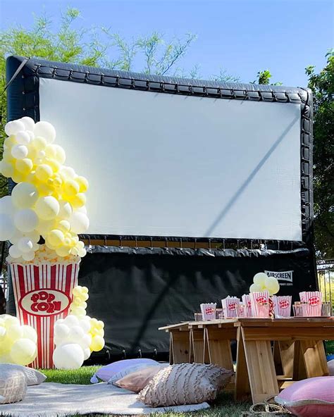 Outdoor Movie Night Party Ideas