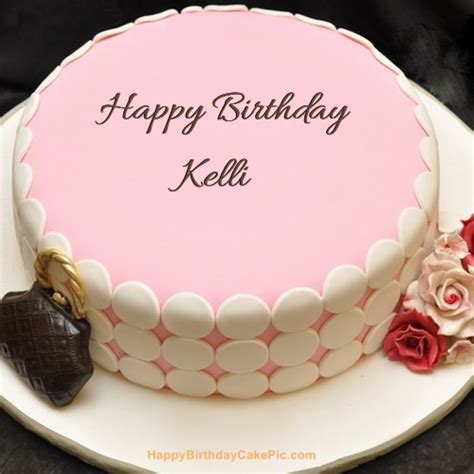 Pink Birthday Cake For Kelli