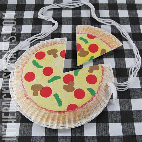 Pizza Craft Pouch • In the Bag Kids' Crafts