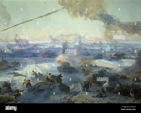 Panorama The Battle of Stalingrad (Detail). Museum: Panoramic Museum ...