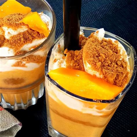 MANGO GRAHAM SHAKE | Mango graham, Food processor recipes, Food