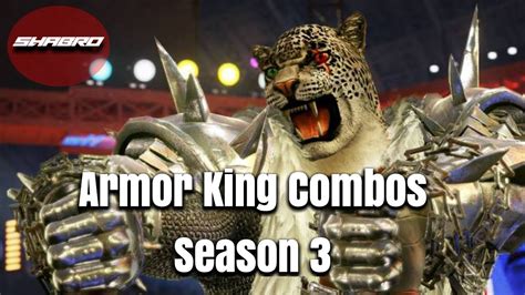 Armor King Combos (Season 3) - YouTube