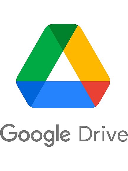 Logotipo completo do Google Drive PNG transparente - StickPNG