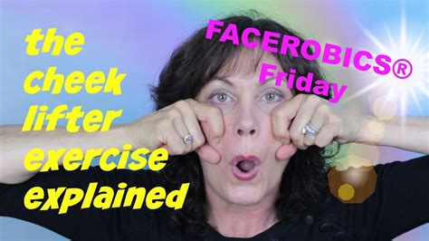 Cheek Lifter Exercise - The FACEROBICS® Cheek Lifter Face Exercise ...