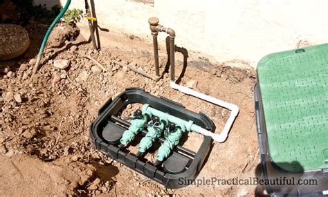 How to Install Irrigation Valves: Part 1 of the Sprinkler System ...