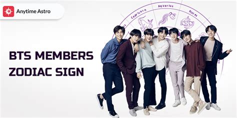 BTS Zodiac Sign: BTS Members Zodiac Sign