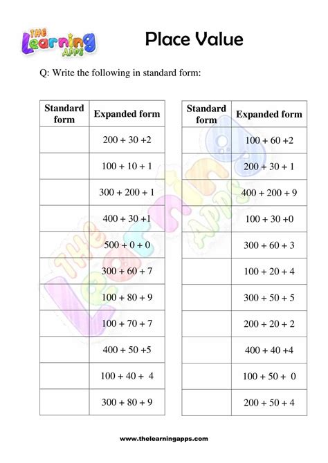 Decimal Place Value Worksheets (Tenths, Hundredths, and - Worksheets ...