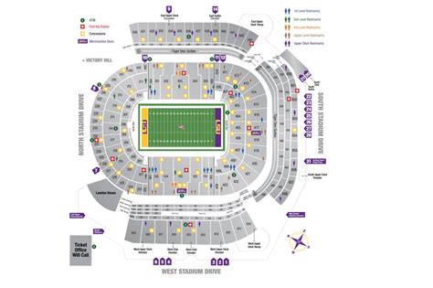 Lsu Stadium Seating Chart | Cabinets Matttroy