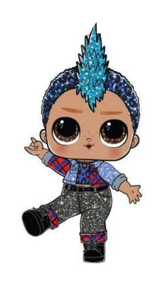 Punk Boi - figurine Lol Surprise Sparkle Series