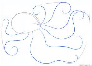 How to draw an octopus | Step by step Drawing tutorials