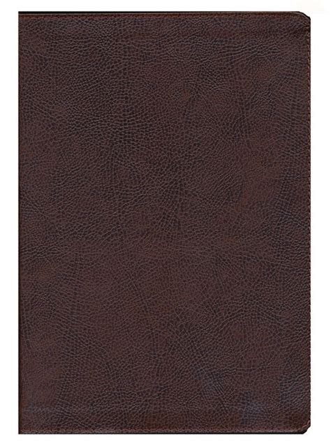 KJV Full-Color Study Bible Brown Bonded Leather — One Stone Biblical ...