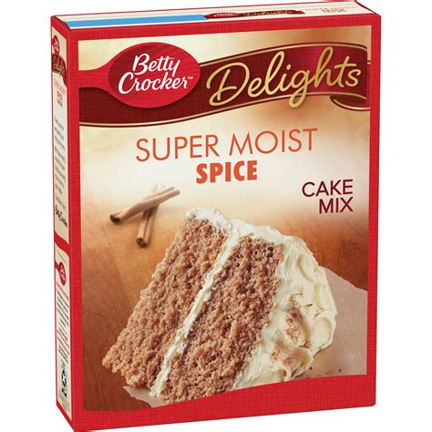 Betty Crocker Super Moist Spice Cake Mix, 15.25 oz - Walmart.com ...