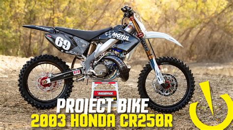 2003 Honda CR250R 2 Stroke | Cole Tompkins Project Bike - Motocross ...