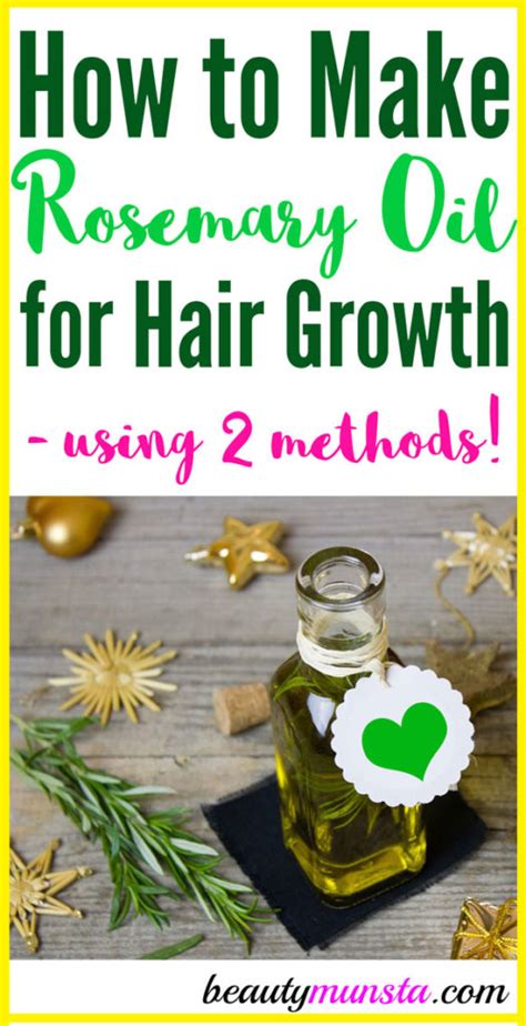 How to Make Rosemary Oil for Hair Growth & How to Apply It Effectively ...