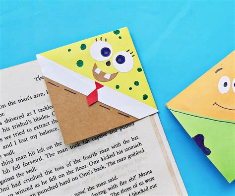 DIY Spongebob Corner Bookmark : 7 Steps (with Pictures) - Instructables