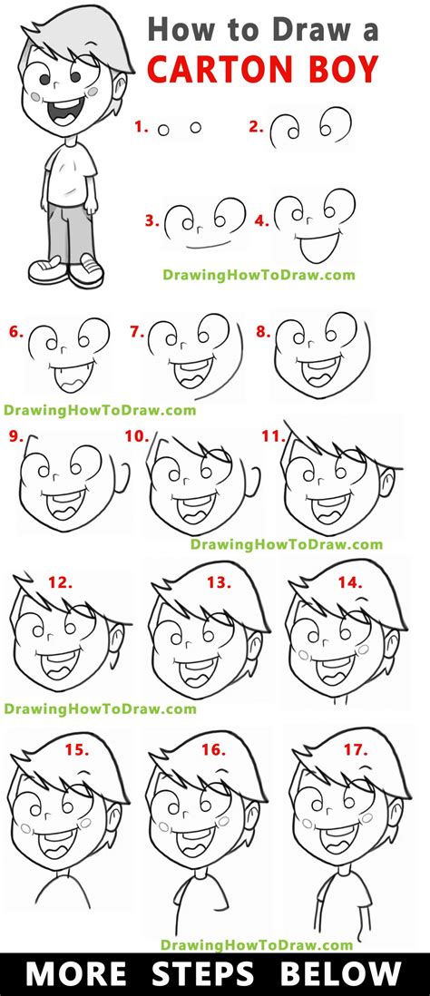 How To Draw A Cartoon Step By Step