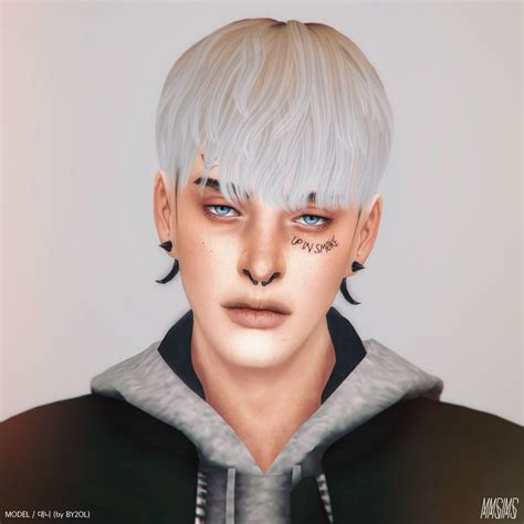 MMSIMS | Sims hair, Sims 4 hair male, Mens hairstyles