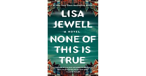 "None of This Is True" by Lisa Jewell | Books Coming Out in 2023 ...