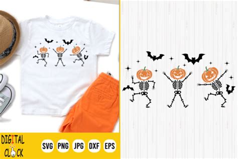 2 Dancing Pumpkin Svg Designs & Graphics