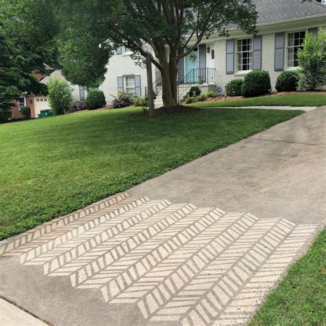 CLT Hive Driveway Art Stencil in 2020 | Driveway art, Cobblestone ...