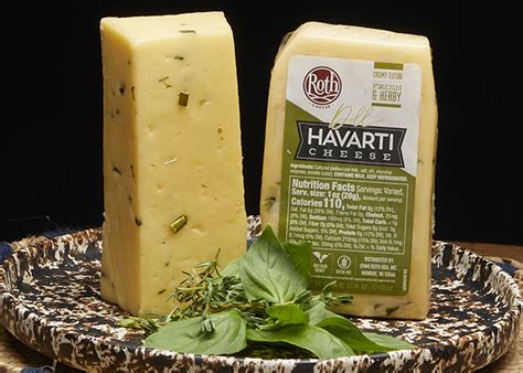 Dill Havarti cheese - Fromagination Artisan Wisconsin Cheese