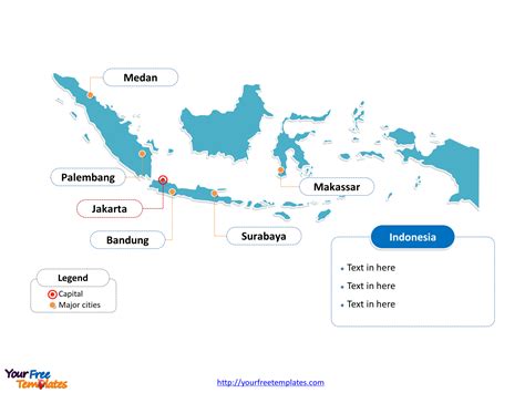 indonesia_outline_map - Free PowerPoint Template