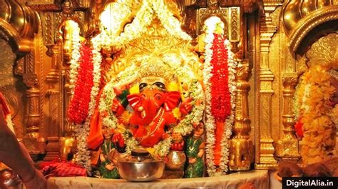 Ganesha Wallpaper Hd - Siddhivinayak Temple Mumbai - 1080x606 Wallpaper ...