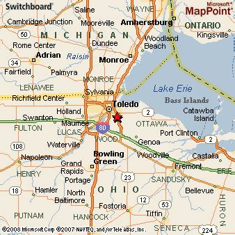 Northwood, Ohio Area Map & More