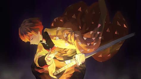 Demon Slayer Live Wallpaper Zenitsu - wallpaperanime