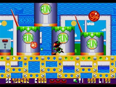 Zool (Sega Genesis) Level 5: Dynamic Toys (1/3) - YouTube