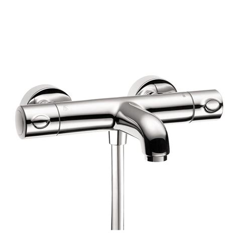 Hansgrohe Ecostat 2-Handle Tub and Shower Thermostat in Chrome (Valve ...