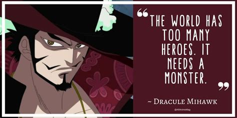 Mihawk One Piece Quotes