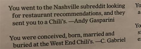 Scene magazines “you’re so Nashville if article”. Which one of you did ...