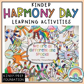 Harmony Day & Harmony Week Activities - Foundation / Kindergarten / Prep