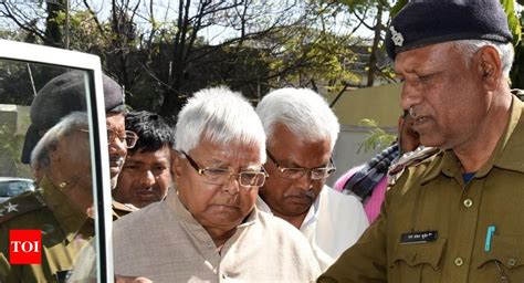 Lalu Yadav news: Lalu Prasad Yadav sentenced to five years in jail in ...