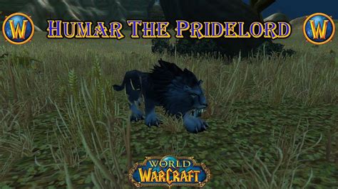 World of Warcraft - Humar the Pridelord - YouTube