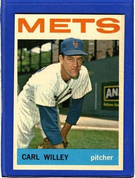 1964 Topps Set Break # 84 - Carl Willey NR-MINT J25131 | Baseball cards ...