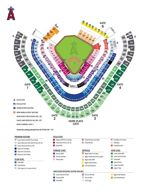 Angel Stadium Seating Map | Brokeasshome.com