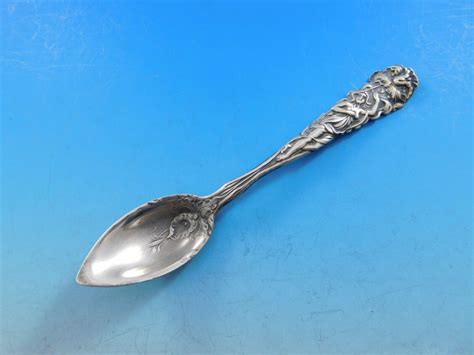 Raphael by Alvin Sterling Silver Grapefruit Spoon Original 5 3/4" Art ...