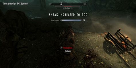 Skyrim Trick Helps Players Get Sneak 100 Fast