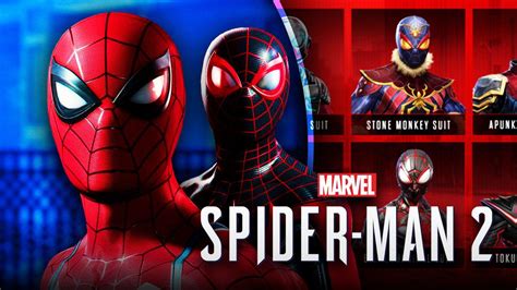 Spider-Man 2: PlayStation Reveals 6 New Suits for Peter Parker