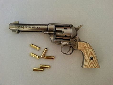 Cap Gun Replica Revolver With Caps And 12 Dummy Shells - Colt 45 Gun ...