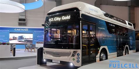 CaetanoBus SA Launches First Hydrogen Bus With Toyota Fuel Cell ...