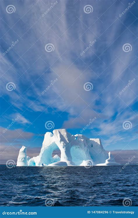 Iceberg in Antarctica stock photo. Image of cold, water - 147084296