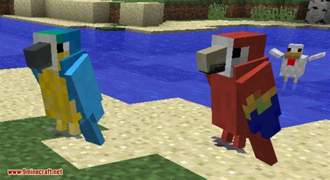 Exotic Birds Mod (1.20.1, 1.19.3) - Birds Take Over Minecraft ...